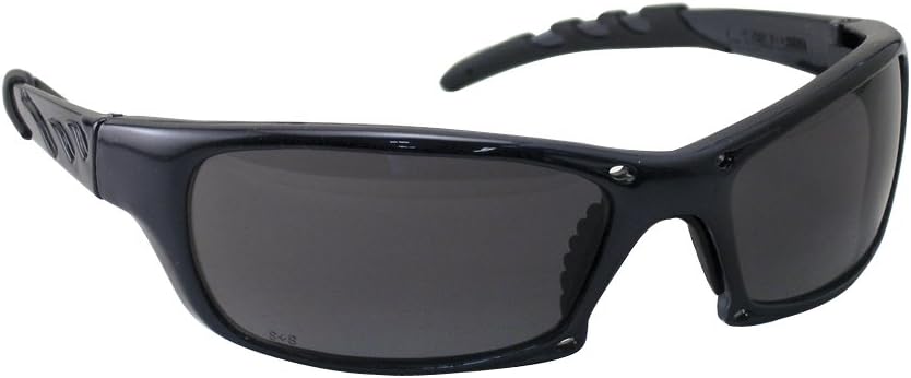 SAS Safety GTR Safety Eyewear Full Rim Shade Lens/Charcoal Frame