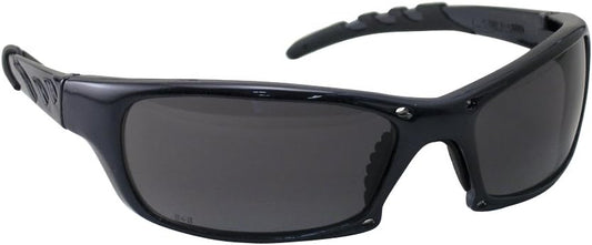 SAS Safety GTR Safety Eyewear Full Rim Shade Lens/Charcoal Frame