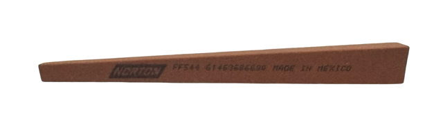Norton 1/2" x 1/4" x 4" India File Triangular Tapered 320 Grit