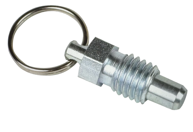 TE-CO 1/4-20 Stubby Hand Retractable Spring Plungers
