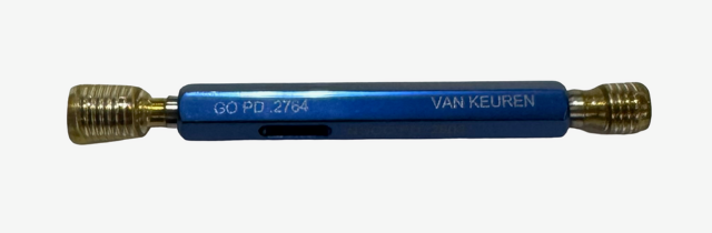Van-Keuren 5/16"-18 UNC 3B Tin Coated Unified Taperlock Thread Plug Gage