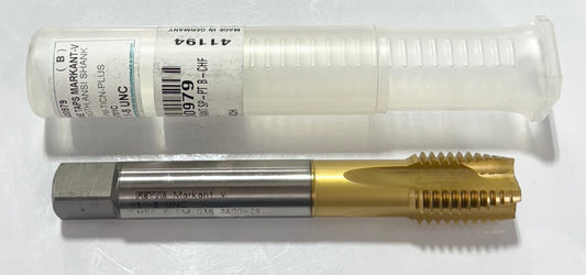 Fette 1"-8 HSS-E-PM Spiral Point Plug Tap 4 Flute TiCN-Plus Coated