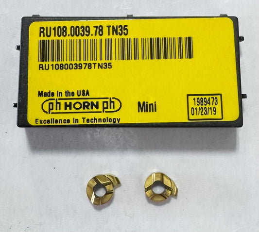PH Horn Carbide Inserts RU108.0039.78 Grade TN35 Turning Inserts 2 Pack