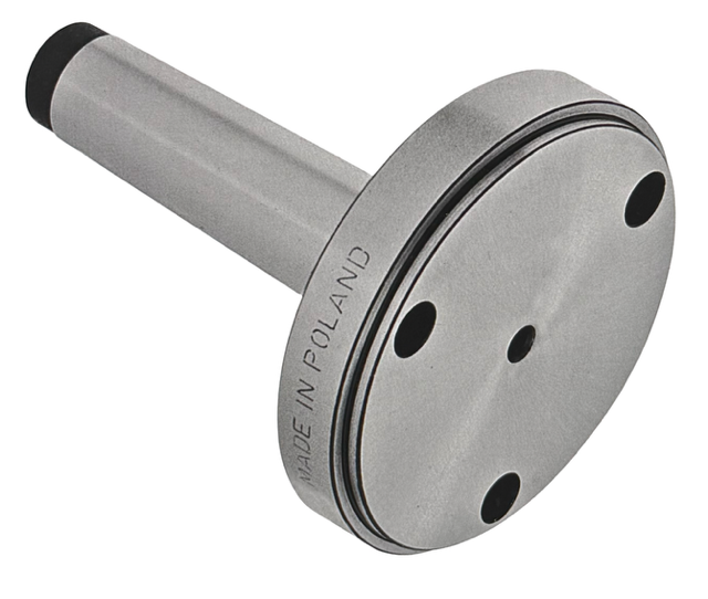 Bison Adapter for 5" Quick Clamping Scroll Chucks, 4MT Mount