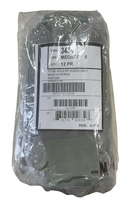 Majestic PU Palm Coated Gloves Nylon Liner Size Medium 1 Dozen