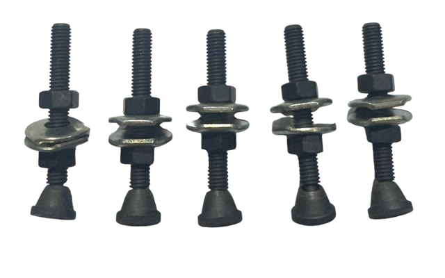 Brauer MS0650 Swivel Foot Spindles 5 Pack