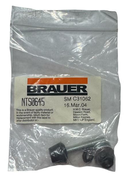 Brauer Neoprene Tipped Tipped Spindles for Manual Toggle Clamps