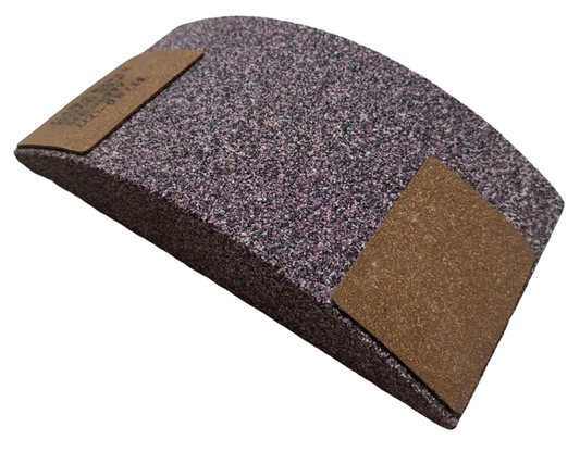 Carborundum 11-1/4" x 2-1/4" x 6" Surface Grinding Segment Gold 30-F A/O