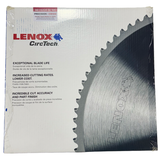 Lenox 360mm Wet & Dry Cermet Tipped Blade for Solids, 80T, 40mm Arbor