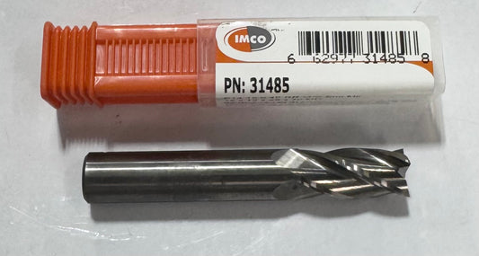 Imco 12mm Carbide End Mill 4 Flute 31485