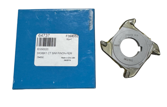Rock River Tool 3" x 3/8" x 1" Carbide Tipped Side Milling Cutter