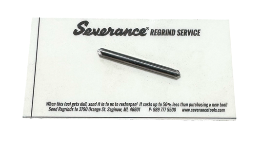 Severance Double End 3-in-1Carbide 1/8" Drill Point Countersink