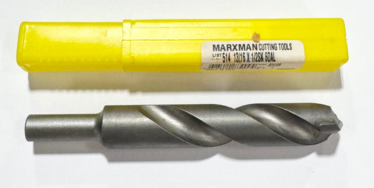 Marxman 13/16" x 6" Carbide Tipped Masonry Hammer Drill Bit 1/2" Shank USA Made