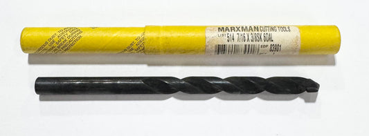 Marxman 7/16" x 6" Carbide Tipped Masonry Drill Bit 3/8" Shank USA Made