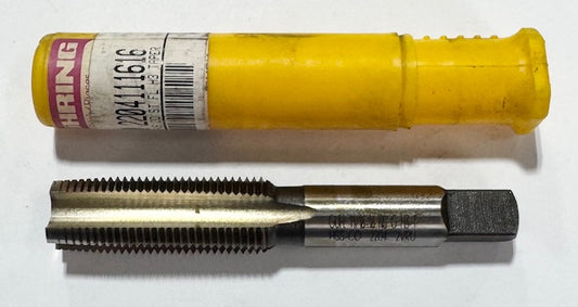 Guhring 11/16"-16 Cobalt Tap Straight Flute Taper Tap 4FL H3