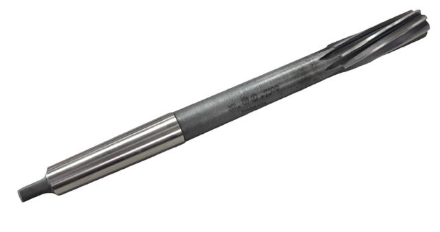 3/4" HSS Taper Shank Chucking Reamer Left Hand Spiral Right Hand Cut