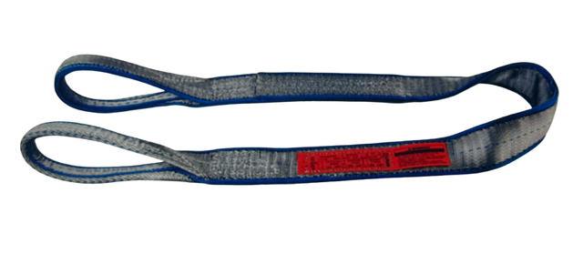 Lift-All 4" x 16' Polyester Web Sling E/E 2-Ply Flay Eyes