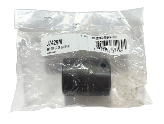 Proto 1/2" Drive 29mm Impact Socket 6 Point USA Made