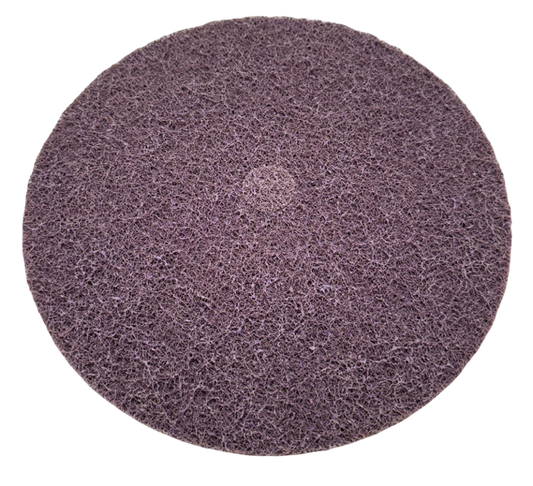 3M Scotch-Brite 12" x 1-1/4" HS Blend & Finish Disc Aluminum Oxide Medium