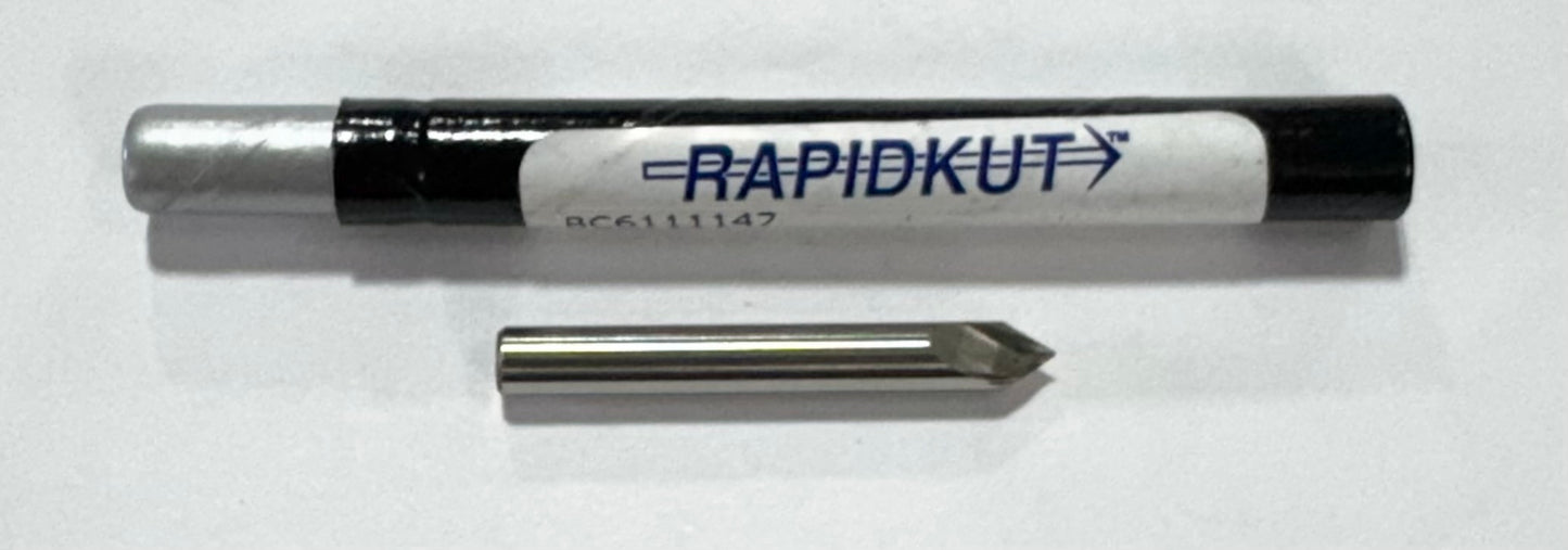 RapidKut 3/16" HSS Cobalt M42 Countersink Single Flute 60 Deg