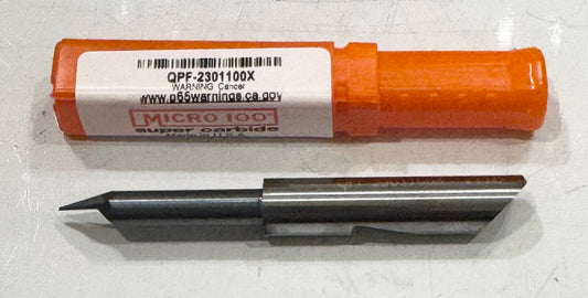 Micro 100 .2300" Min Bore Quik Boring & Profiling Tool, 2-1/2" OAL, AlTiN