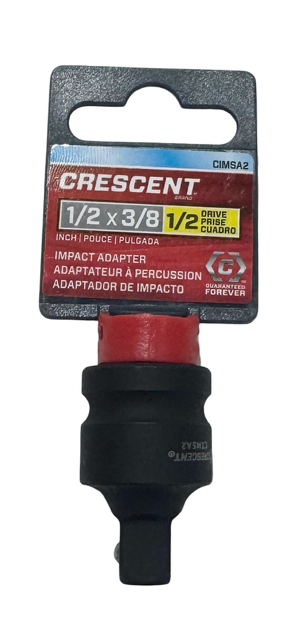 Crescent 1/2" Drive Reducing Impact Adapter 1/2" to 3/8" CIMSA2