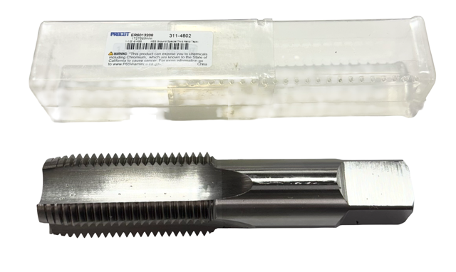 ProCut 1-1/2"-8 HSS Hand Tap, Long Length 4 Flute Plug Tap