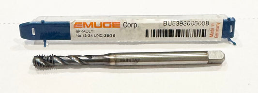 Emuge 12-24 HSSE Spiral Flute Multi-Tap 3 Flute TiCN Coated 2B/3B