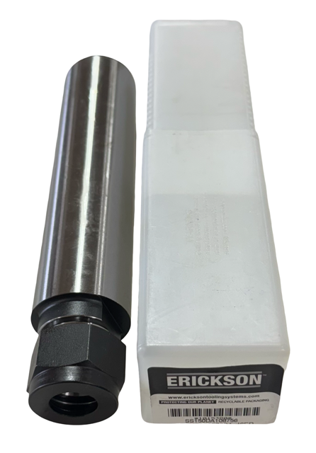 Erickson 100D DA Collet Chuck 1-1/2" Straight Shank, 7.562" Protruding Length