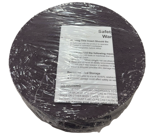 Surf-Pro 7" x 7/8" Resin Fiber Sanding Discs 24 Grit Premium Ceramic 25 Pack
