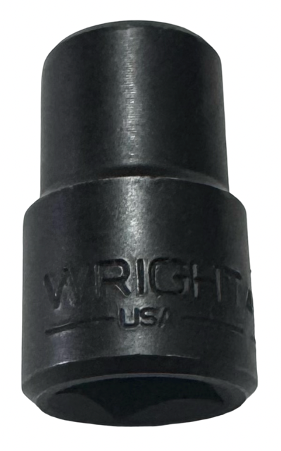 Wright Tool 1/2" Drive 1/2" Impact Socket 6 Point USA Made