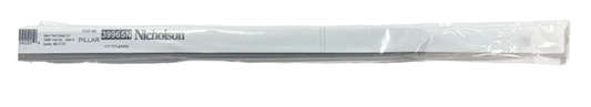 Nicholson 10" Pillar File Cut No.00, Flat Shape 39965N