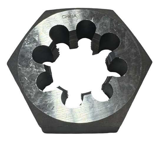 ProCut 1-5/8"-8 Carbon Steel Hexagon Special Thread Die 3-1/8" Outside Diameter
