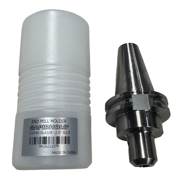 RapidHold CAT40-SLA End Mill Holder 3/8" x 2-1/2" G2.5 Balanced