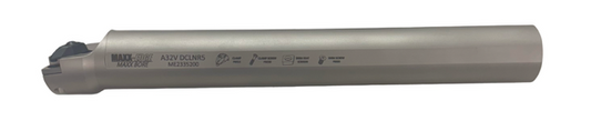 Maxx-Edge A32V DCLNR5 Steel Shank Indexable Boring Bar - Coolant Thru