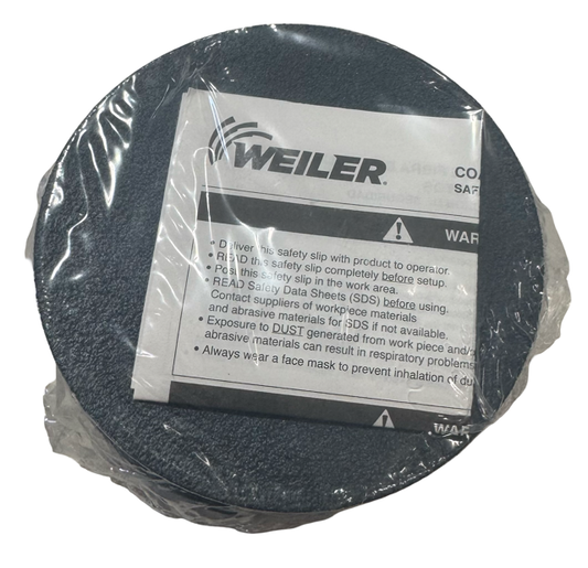 Weiler 4-1/2" x 5/8-11 Resin Fiber Sanding Discs 60 Grit Zirconia Alumina 25pk