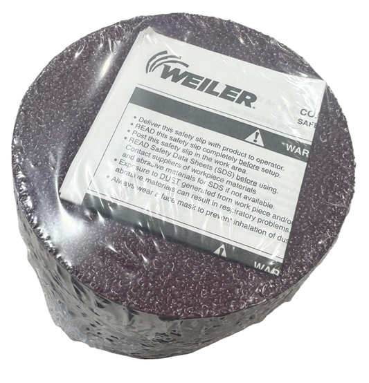 Weiler 4-1/2" x 7/8" Resin Fiber Sanding Discs 36 Grit Aluminum Oxide 25 Pack