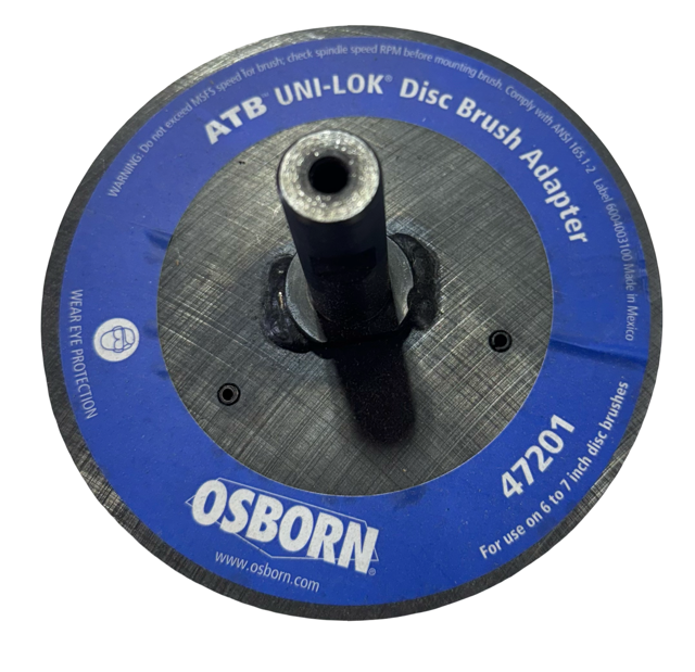 Osborn Uni-Lok Disc Brush Adapter For Use with 6" & 7" Brush Diameter
