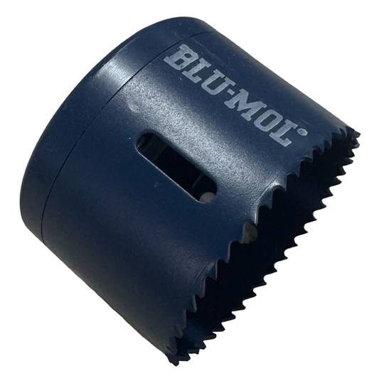 Blu-Mol 2-9/16" High Speed Steel Hole Saw - Welded Edge USA Made