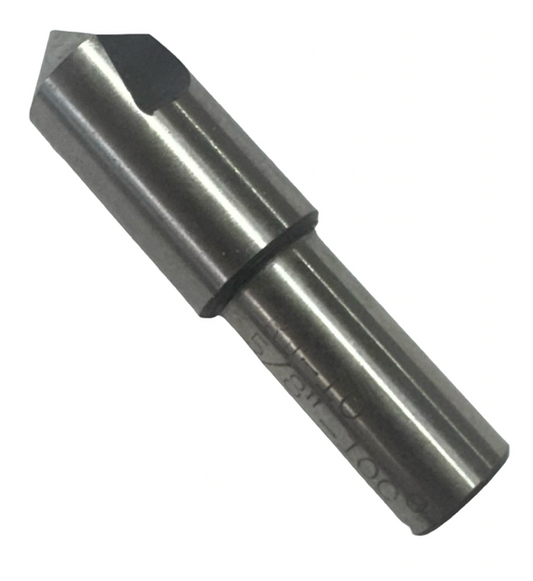 5/8" HSS 1 Flute Countersink, 100 Deg, 1/2" Shank