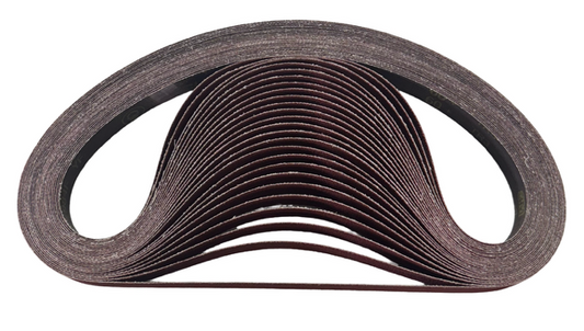 3M Cubitron II 1" x 42" Cloth Sanding Belts 60 Grit Ceramic 25 Pack