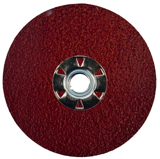 Weiler TIGER 4-1/2" x 5/8-11 Resin Fiber Sanding Discs 60 Grit Ceramic 25pk