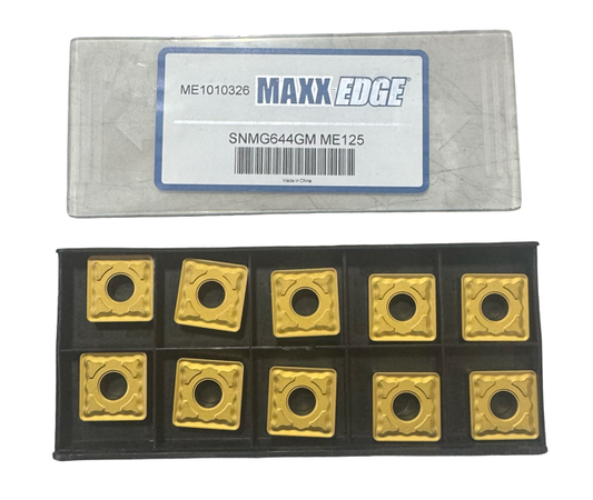 Maxx-Edge Carbide Insert SNMG 644-GM Grade ME125 Turning Inserts 10 Pack