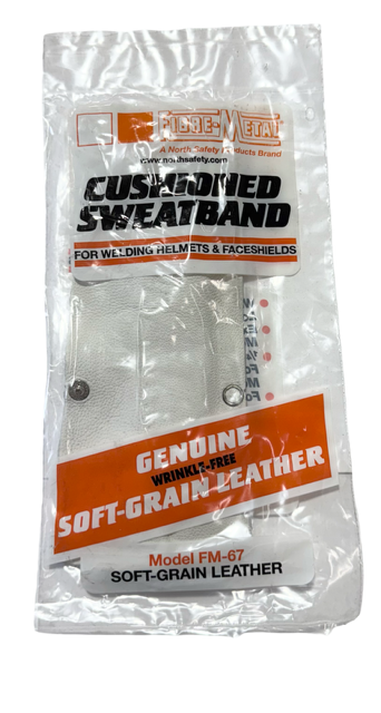 Fibre-Metal Genuine Soft-Grain Leather Cushioned Sweatband FM-67