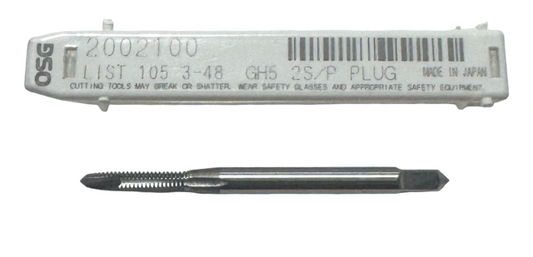 OSG 3-48 HSS Spiral Point Plug Tap 2 Flute H5