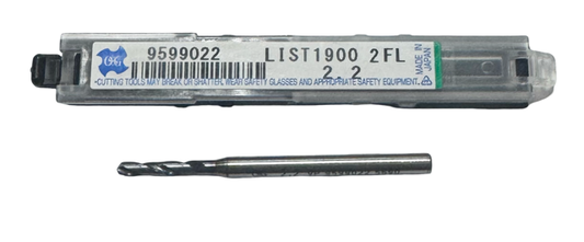 OSG 2.2mm HSS-PM Screw Machine Drill High Performance 2 Flute XPM Coated