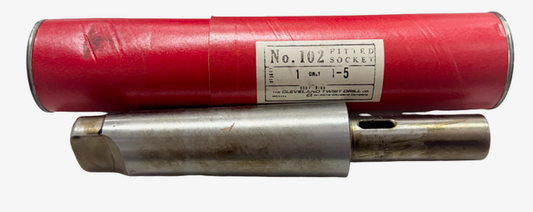 Cleveland Twist Fitted Socket 1MT to 5MT Adapter Sleeve USA Made