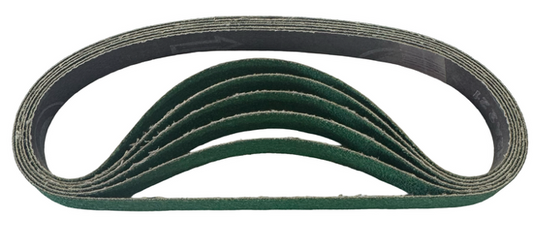 Hermes 3/4" x 20-1/2" Sanding Belts 60 Grit Zirconia Alumina 5 Pack