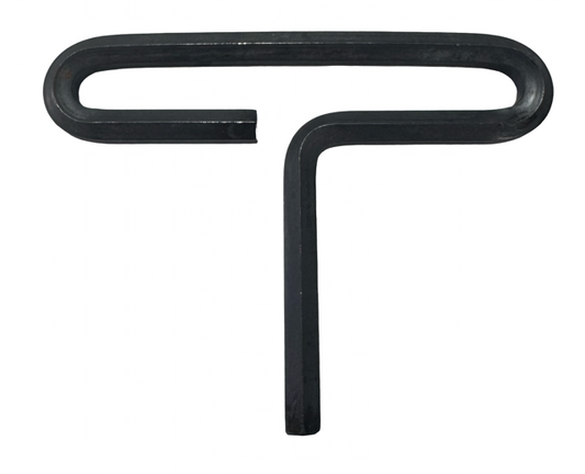 Eklind 3/8" T-Handle Hex Driver, 3" Arm, USA Made 31324