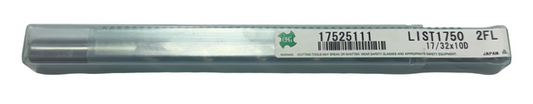 OSG 17/32" Cobalt Helios Drill 10xD WXL Coated 2 Flute